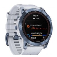 Умные часы Garmin Fenix 7X Sapphire Solar (голубой минерал/белый камень) - Превью изображения №5 — Интернет-магазин ПроЗаказ