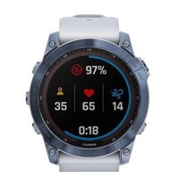 Умные часы Garmin Fenix 7X Sapphire Solar (голубой минерал/белый камень) - Превью изображения №4 — Интернет-магазин ПроЗаказ