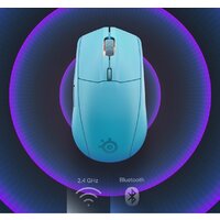 Игровая мышь SteelSeries Rival 3 Wireless Gen 2 (голубой) - Превью изображения №6 — Интернет-магазин ПроЗаказ