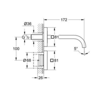 Смеситель Grohe Allure [36235000] - Превью изображения №2 — Интернет-магазин ПроЗаказ