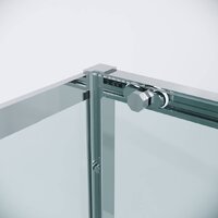 Душевой уголок Grossman Style 130x100x195 120.K33.05.1310.10.00 (хром/стекло прозрачное) - Превью изображения №4 — Интернет-магазин ПроЗаказ