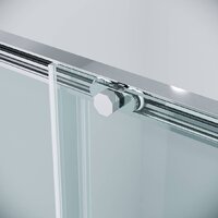 Душевой уголок Grossman Style 130x100x195 120.K33.05.1310.10.00 (хром/стекло прозрачное) - Превью изображения №5 — Интернет-магазин ПроЗаказ