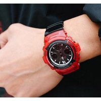 Наручные часы Casio G-Shock AWG-M100SRB-4A - Превью изображения №2 — Интернет-магазин ПроЗаказ