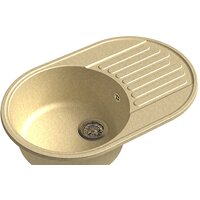 Кухонная мойка GranFest QUARZ Z-18 (бежевый) - Превью изображения №2 — Интернет-магазин ПроЗаказ
