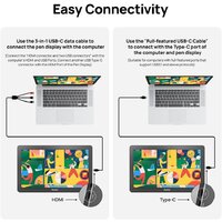 Графический монитор Parblo Coast 16 Pro Gen2 (черный) - Превью изображения №3 — Интернет-магазин ПроЗаказ