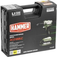 Дрель-шуруповерт Hammer ACD18BLC (с 2-мя АКБ, кейс) - Превью изображения №13 — Интернет-магазин ПроЗаказ