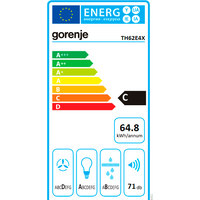 Кухонная вытяжка Gorenje TH62E4X - Превью изображения №8 — Интернет-магазин ПроЗаказ