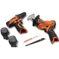  Daewoo Power DGA 1220Li SET (шуруповерт, сабельная пила, 2 АКБ, сумка) - Превью изображения №2 — Интернет-магазин ПроЗаказ