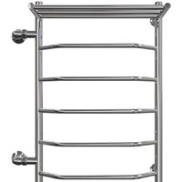 Полотенцесушитель Granula Трапеция, с полочкой боковое подключение левое 50х80 см - Превью изображения №2 — Интернет-магазин ПроЗаказ