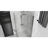 Душевая дверь Rea Fold Modul 70 N2 (хром/прозрачное стекло) - Превью изображения №6 — Интернет-магазин ПроЗаказ
