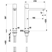 Смеситель Armatura Morganit 4922-612-00 - Превью изображения №2 — Интернет-магазин ПроЗаказ