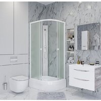 Душевая кабина Niagara Promo P100/80/26L/MT/BK 100x80x195 - Превью изображения №4 — Интернет-магазин ПроЗаказ