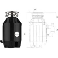 Измельчитель пищевых отходов Bone Crusher BC 810 - Превью изображения №2 — Интернет-магазин ПроЗаказ