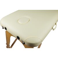 Массажный стол Atlas Sport складной 2-с деревянный 70 см (бежевый) - Превью изображения №4 — Интернет-магазин ПроЗаказ