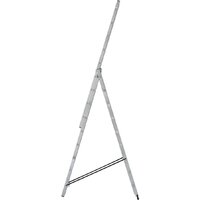 Лестница-помост FIT Трехсекционная алюминиевая 65434 - Превью изображения №2 — Интернет-магазин ПроЗаказ