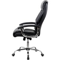 Офисное кресло King Style SHL-1 Raum Chrome (черный) - Превью изображения №3 — Интернет-магазин ПроЗаказ
