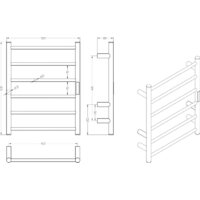 Полотенцесушитель Roxen Caspia 11070-5063C - Превью изображения №11 — Интернет-магазин ПроЗаказ