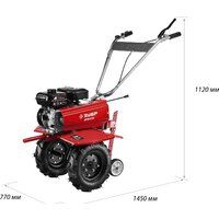 Мотоблок бензиновый Зубр МТБ-400 - Превью изображения №2 — Интернет-магазин ПроЗаказ