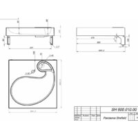Умывальник Versalia Shefield 60 - Превью изображения №4 — Интернет-магазин ПроЗаказ