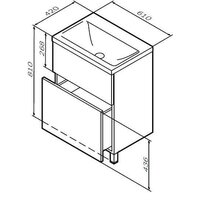 AM.PM Тумба под умывальник GEM M90FSX06022WG32 - Превью изображения №10 — Интернет-магазин ПроЗаказ
