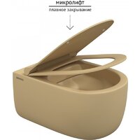 Унитаз подвесной Berges Wasserhaus Ego XL Rimless 083211 (с сиденьем) - Превью изображения №4 — Интернет-магазин ПроЗаказ