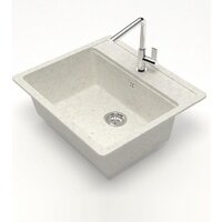 Кухонная мойка Teymi Helmi 57x50 T120109 (белый матовый) - Превью изображения №2 — Интернет-магазин ПроЗаказ