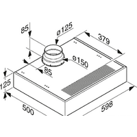 Кухонная вытяжка Miele DA 1260 (нержавеющая сталь) - Превью изображения №5 — Интернет-магазин ПроЗаказ