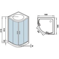 Душевая кабина WeltWasser WW500 Werra 1001 - Превью изображения №13 — Интернет-магазин ПроЗаказ