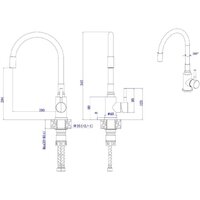 Смеситель AV Engineering AVLES4-DW7 - Превью изображения №2 — Интернет-магазин ПроЗаказ