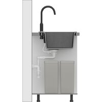 Кухонная мойка Quadron HQE510050U8_PVDG1_P2O - Превью изображения №6 — Интернет-магазин ПроЗаказ