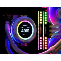 Система жидкостного охлаждения для процессора ID-Cooling SL360 White - Превью изображения №10 — Интернет-магазин ПроЗаказ