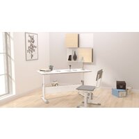 Парта Polini Kids City D2 (без стула, белый/серый) - Превью изображения №4 — Интернет-магазин ПроЗаказ