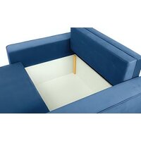 Диван Krones Клио (велюр, темно-синий) - Превью изображения №5 — Интернет-магазин ПроЗаказ