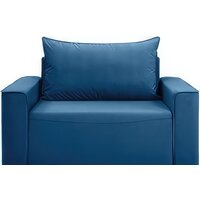 Диван Krones Клио (велюр, темно-синий) - Превью изображения №1 — Интернет-магазин ПроЗаказ