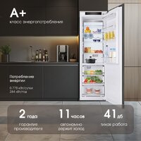 Однокамерный холодильник Zigmund & Shtain BR 06 X - Превью изображения №4 — Интернет-магазин ПроЗаказ