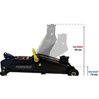 Подкатной домкрат FORSAGE F-TA82005 2т - Превью изображения №4 — Интернет-магазин ПроЗаказ