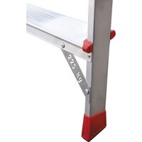 Лестница-стремянка Новая высота NV 312 двухсторонняя профессиональная 2x6 ступеней - Превью изображения №3 — Интернет-магазин ПроЗаказ