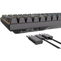 Клавиатура Royal Kludge RK100 RGB (черный, RK Red) - Превью изображения №5 — Интернет-магазин ПроЗаказ