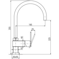 Смеситель Slezak RAV Yukon YU114.5 - Превью изображения №2 — Интернет-магазин ПроЗаказ