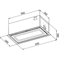 Кухонная вытяжка Weissgauff Quadra 600 Touch Black Glass - Превью изображения №22 — Интернет-магазин ПроЗаказ
