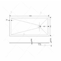Душевой поддон RGW 16152714-02 70x140 - Превью изображения №4 — Интернет-магазин ПроЗаказ