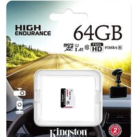 Карта памяти Kingston High Endurance microSDXC 64GB - Превью изображения №3 — Интернет-магазин ПроЗаказ