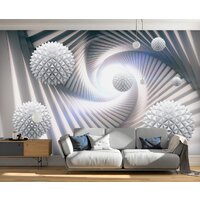 Фотообои Vimala 3D Острые шары в спирали 270x400 - Превью изображения №2 — Интернет-магазин ПроЗаказ