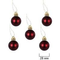 Елочная игрушка Золотая сказка Burgundy Style 592591 (бордо) - Превью изображения №4 — Интернет-магазин ПроЗаказ