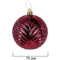 Елочная игрушка Золотая сказка Burgundy Style 592591 (бордо) - Превью изображения №17 — Интернет-магазин ПроЗаказ