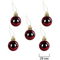 Елочная игрушка Золотая сказка Burgundy Style 592591 (бордо) - Превью изображения №6 — Интернет-магазин ПроЗаказ