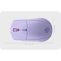 Игровая мышь SteelSeries Rival 3 Wireless Gen 2 (сиреневый) - Превью изображения №9 — Интернет-магазин ПроЗаказ