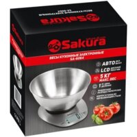 Кухонные весы Sakura SA-6064 - Превью изображения №2 — Интернет-магазин ПроЗаказ