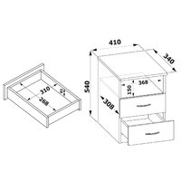 Тумба Сокол КТ-09.1 (белый) - Превью изображения №2 — Интернет-магазин ПроЗаказ