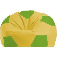 Flagman Мяч Стандарт М1.1-256 (желтый/салатовый)